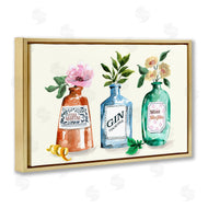 Kate Eldridge | Floral Alcohol Bottles