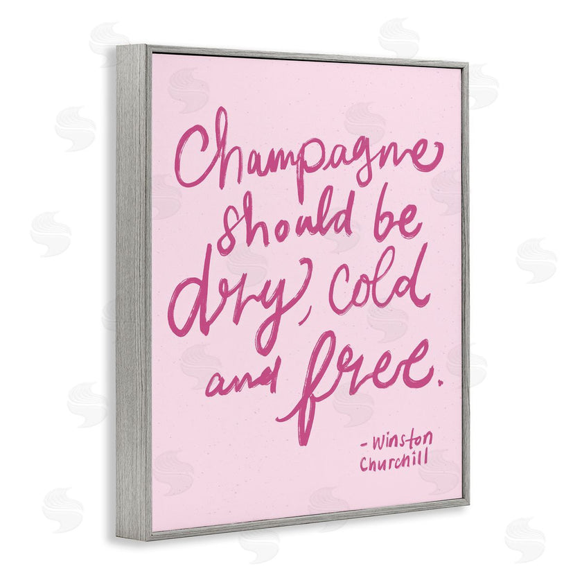 Kristina Hultkrantz | Dry Cold Free Champagne