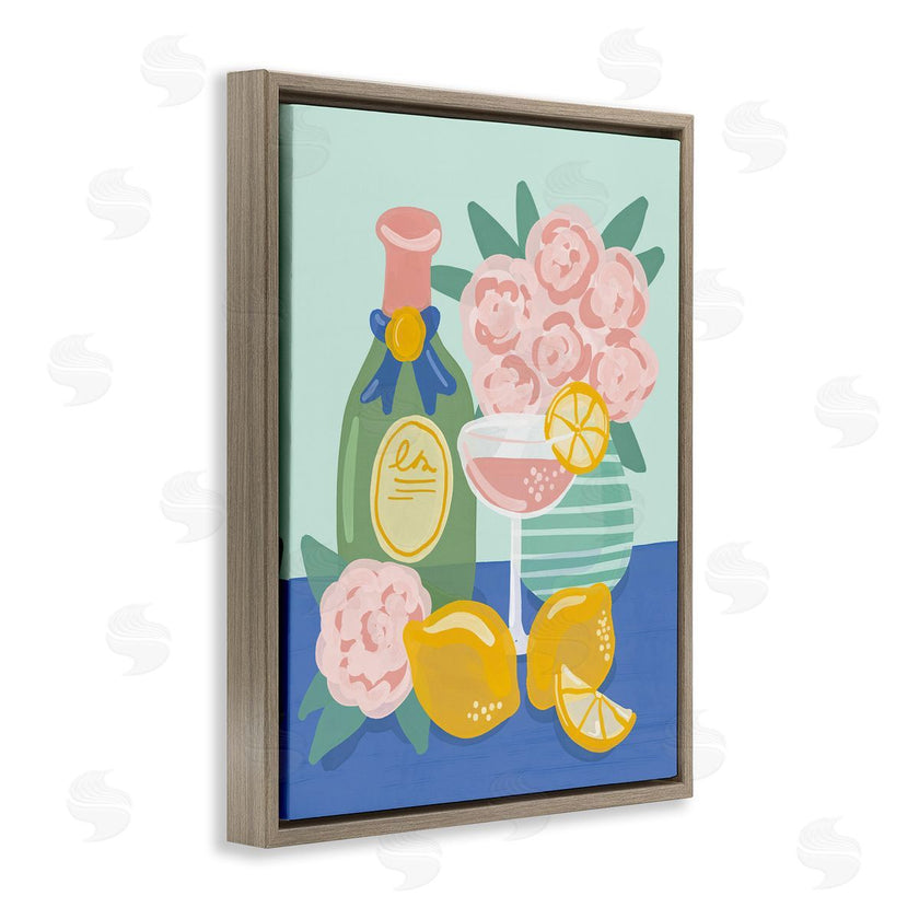 Kristina Hultkrantz | Lemons & Drinks Still Life