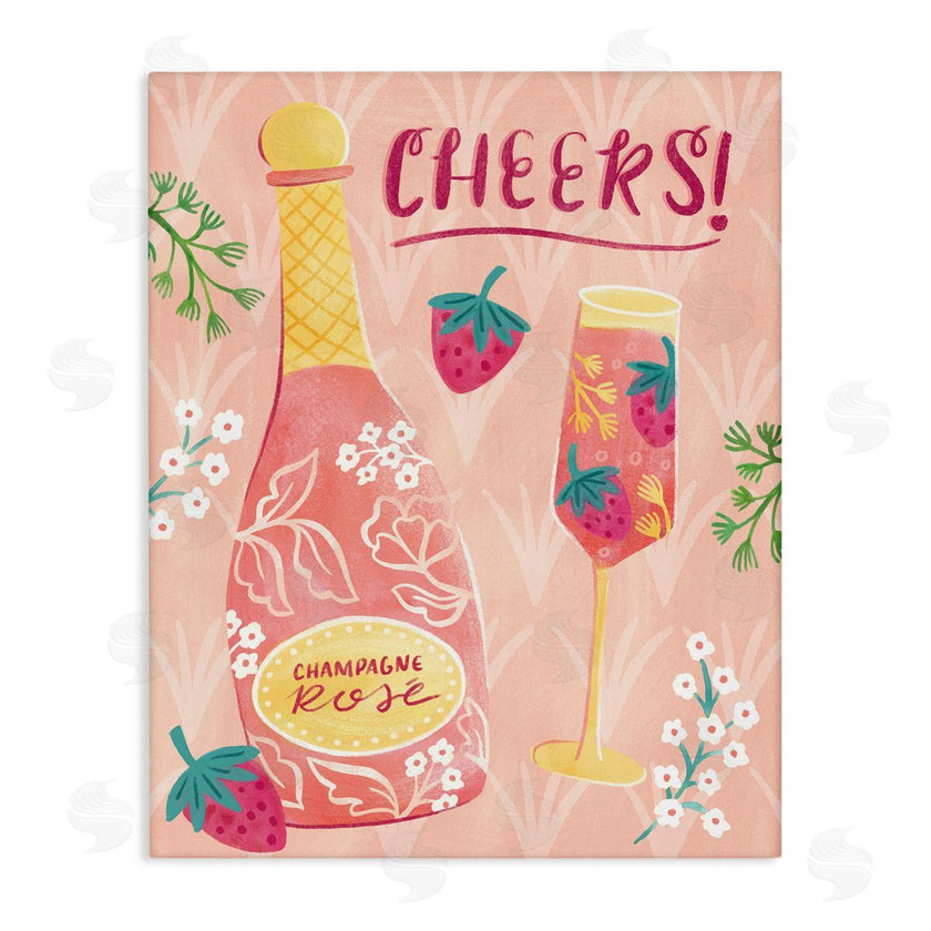 Natalie Miles | Floral Rose Champagne