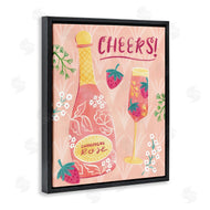 Natalie Miles | Floral Rose Champagne