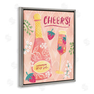 Natalie Miles | Floral Rose Champagne