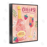 Natalie Miles | Floral Rose Champagne