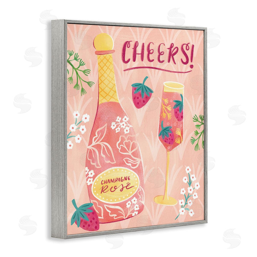 Natalie Miles | Floral Rose Champagne