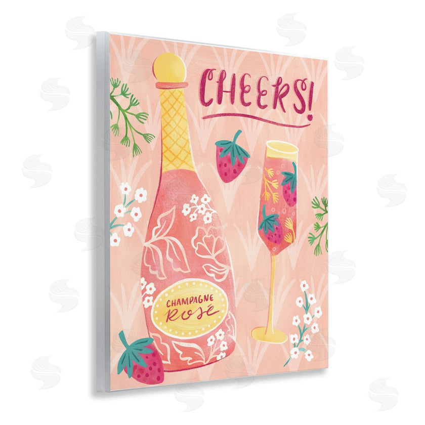 Natalie Miles | Floral Rose Champagne