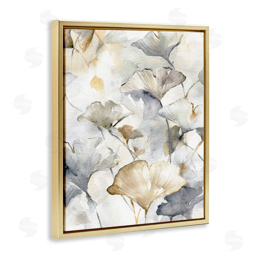 Carol Robinson | Beige & Grey Gingkoes