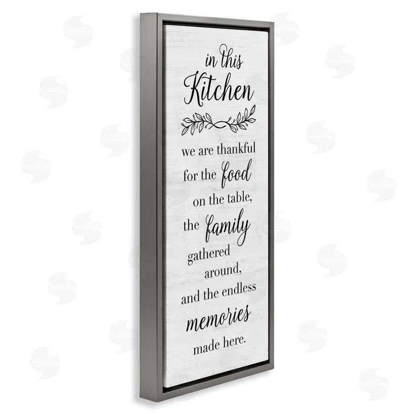 Natalie Carpentieri | Kitchen Family Gratitude