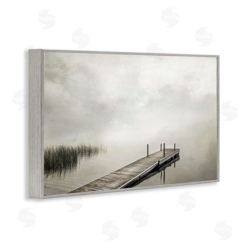 Peter Hawkins | Mysterious Foggy Lake Dock