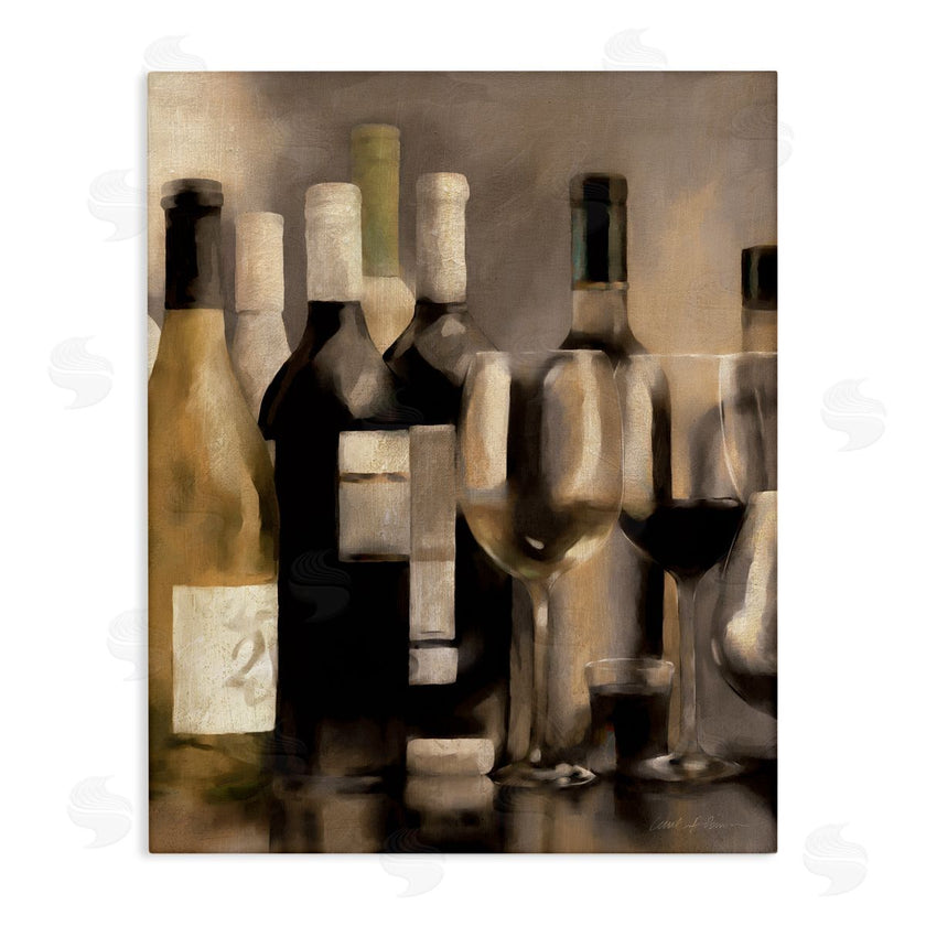 Carol Robinson | Wine Bottles on Bar