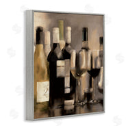 Carol Robinson | Wine Bottles on Bar