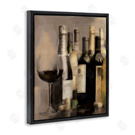 Carol Robinson | Wine Glass with Bottles