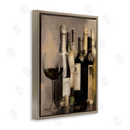 Carol Robinson | Wine Glass with Bottles