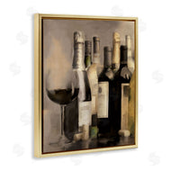 Carol Robinson | Wine Glass with Bottles