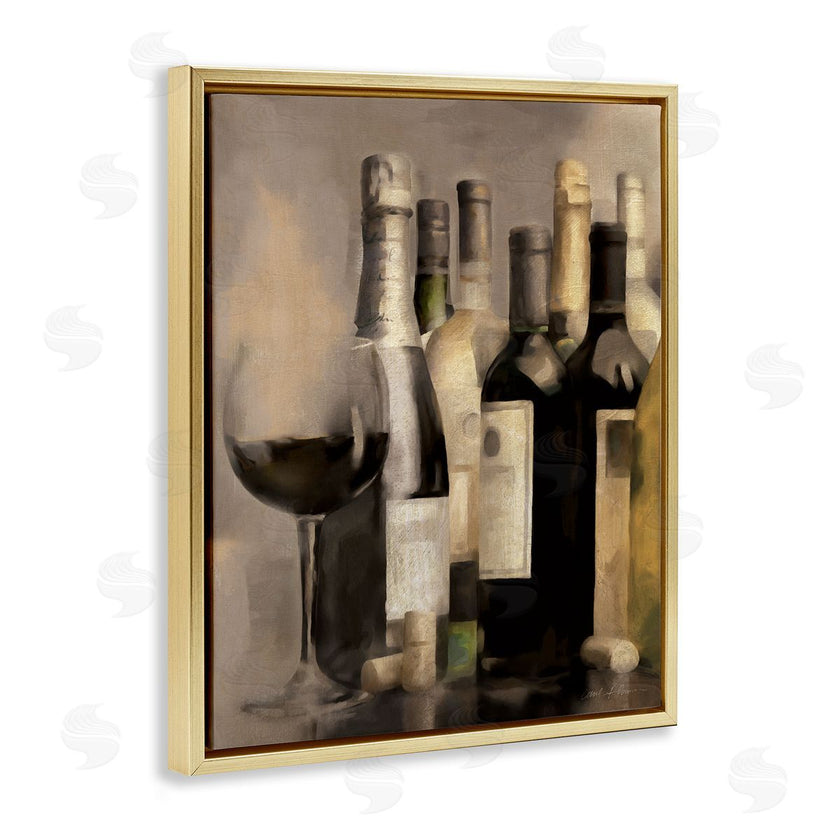 Carol Robinson | Wine Glass with Bottles