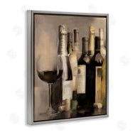 Carol Robinson | Wine Glass with Bottles