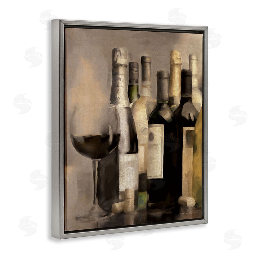 Carol Robinson | Wine Glass with Bottles