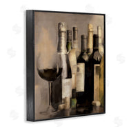 Carol Robinson | Wine Glass with Bottles