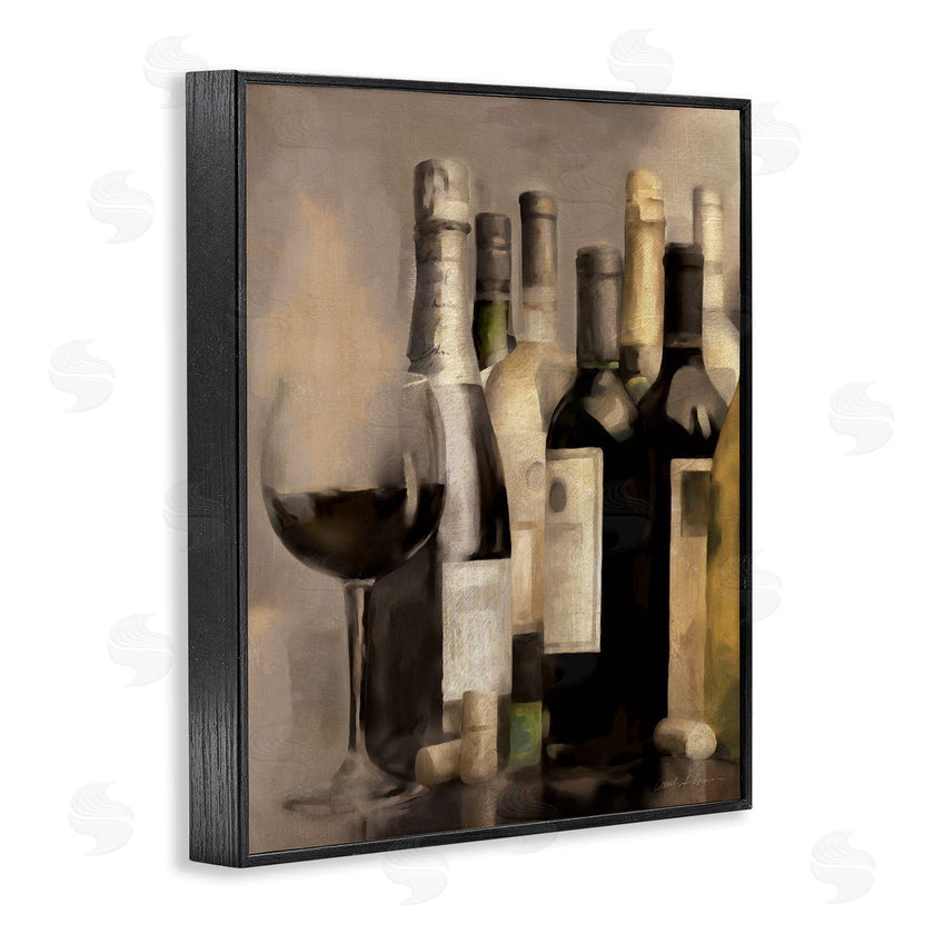 Carol Robinson | Wine Glass with Bottles