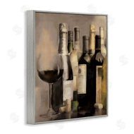 Carol Robinson | Wine Glass with Bottles