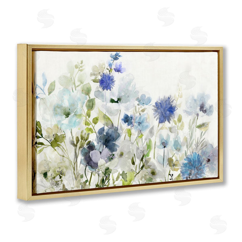 Carol Robinson | Blue Opaque Flower Layers