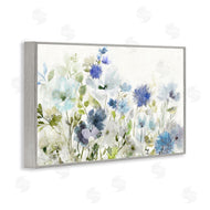 Carol Robinson | Blue Opaque Flower Layers