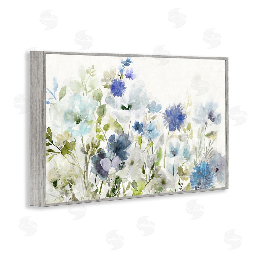 Carol Robinson | Blue Opaque Flower Layers