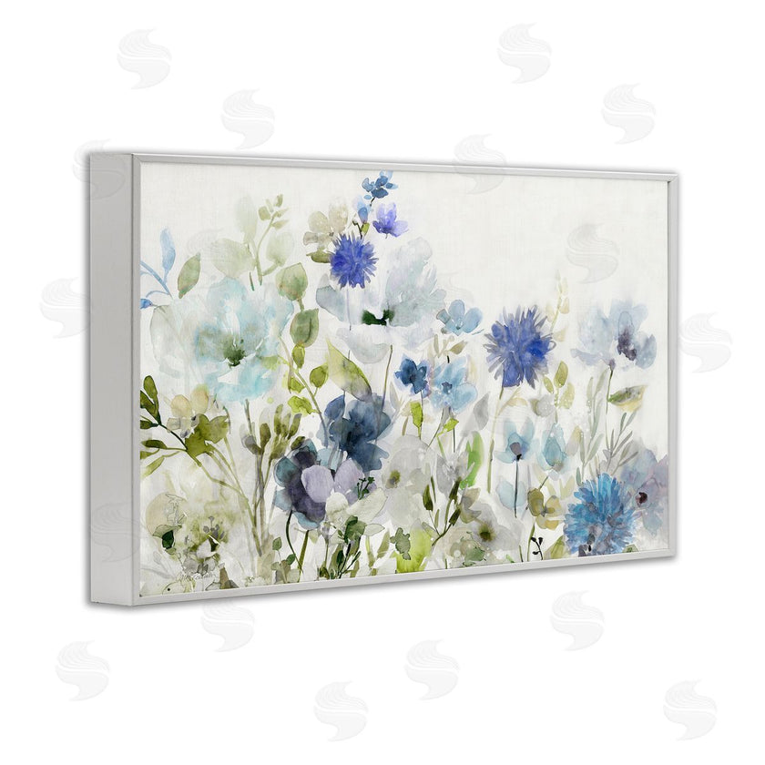 Carol Robinson | Blue Opaque Flower Layers
