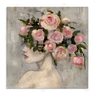 Charity Henderson | Peonies Headdress Woman