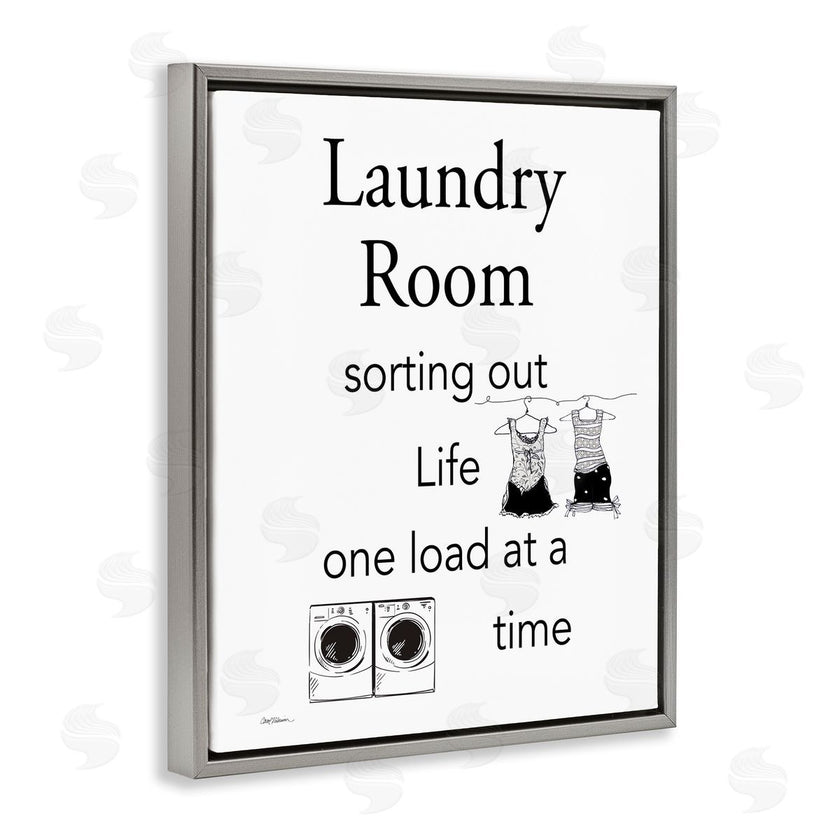 Carol Robinson | Funny Minimal Laundry Phrase