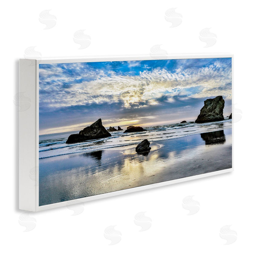Danita Delimont | Rocks Protruding on Beach