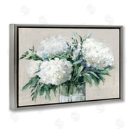 Alex Black | Full Hydrangeas in White
