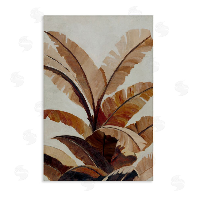 Jacob Q | Neutral Tropical Fan Leaves