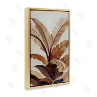 Jacob Q | Neutral Tropical Fan Leaves