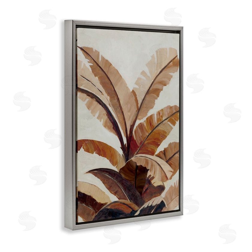 Jacob Q | Neutral Tropical Fan Leaves