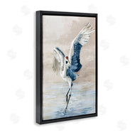 Eli Jones | Dancing Crane on Shore
