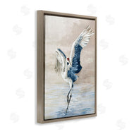 Eli Jones | Dancing Crane on Shore