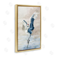 Eli Jones | Dancing Crane on Shore