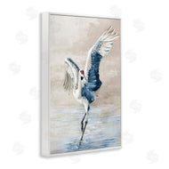 Eli Jones | Dancing Crane on Shore