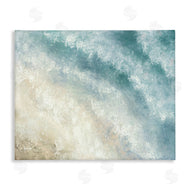J:L Design | Aerial Shore Foamy Waves