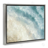 J:L Design | Aerial Shore Foamy Waves