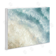 J:L Design | Aerial Shore Foamy Waves