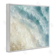 J:L Design | Aerial Shore Foamy Waves