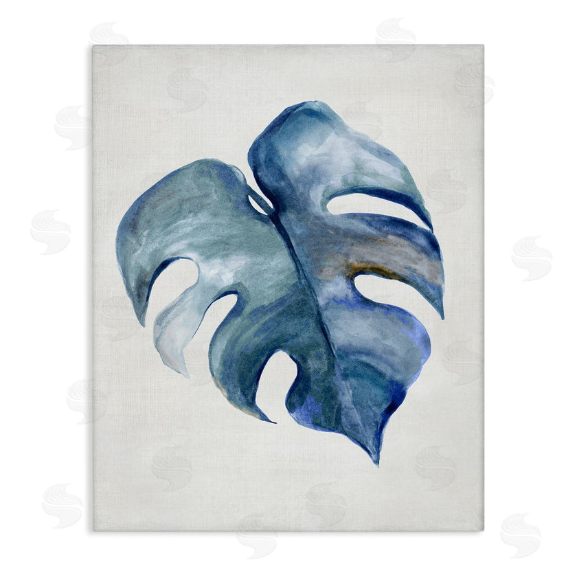 Hannah Dawson | Blue Monstera Leaf