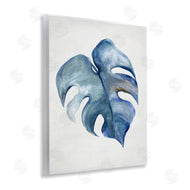 Hannah Dawson | Blue Monstera Leaf