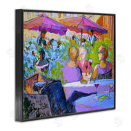 June Erica Vess  | Women Dining Abstraction
