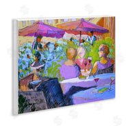 June Erica Vess  | Women Dining Abstraction