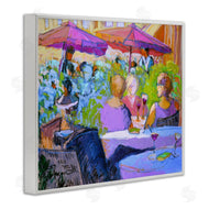 June Erica Vess  | Women Dining Abstraction