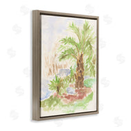 June Erica Vess  | Palm Tree River's Edge