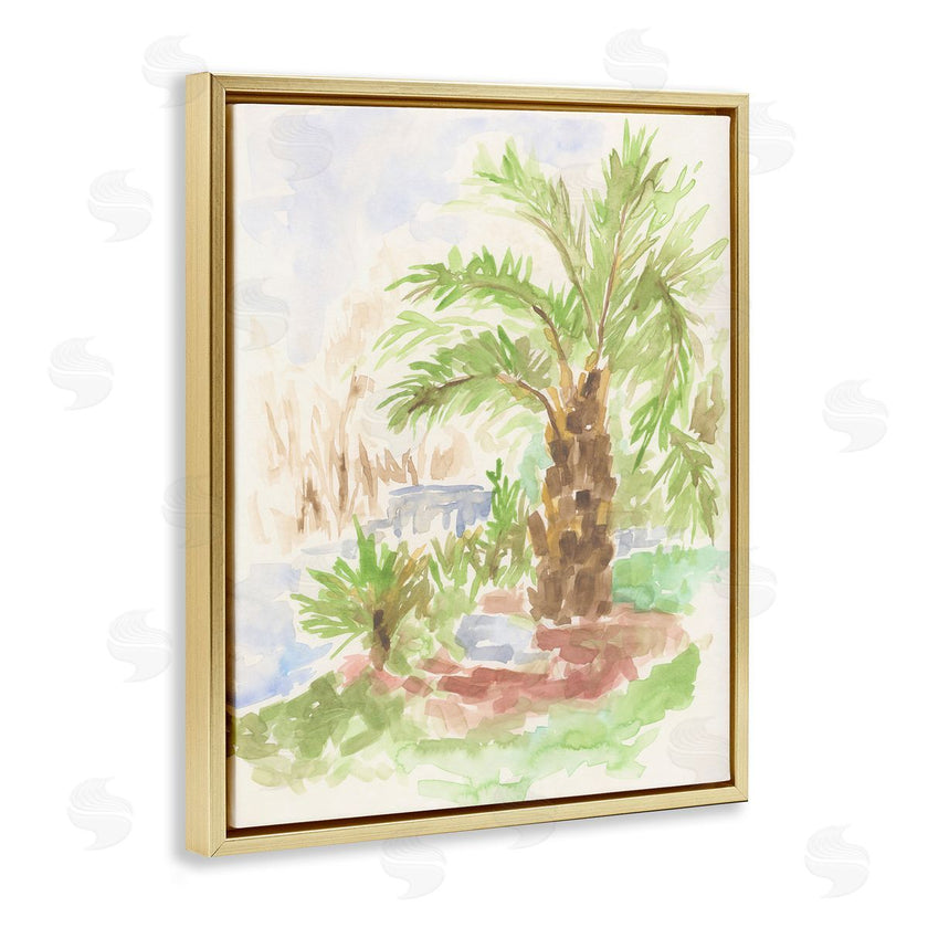 June Erica Vess  | Palm Tree River's Edge