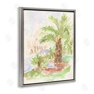 June Erica Vess  | Palm Tree River's Edge